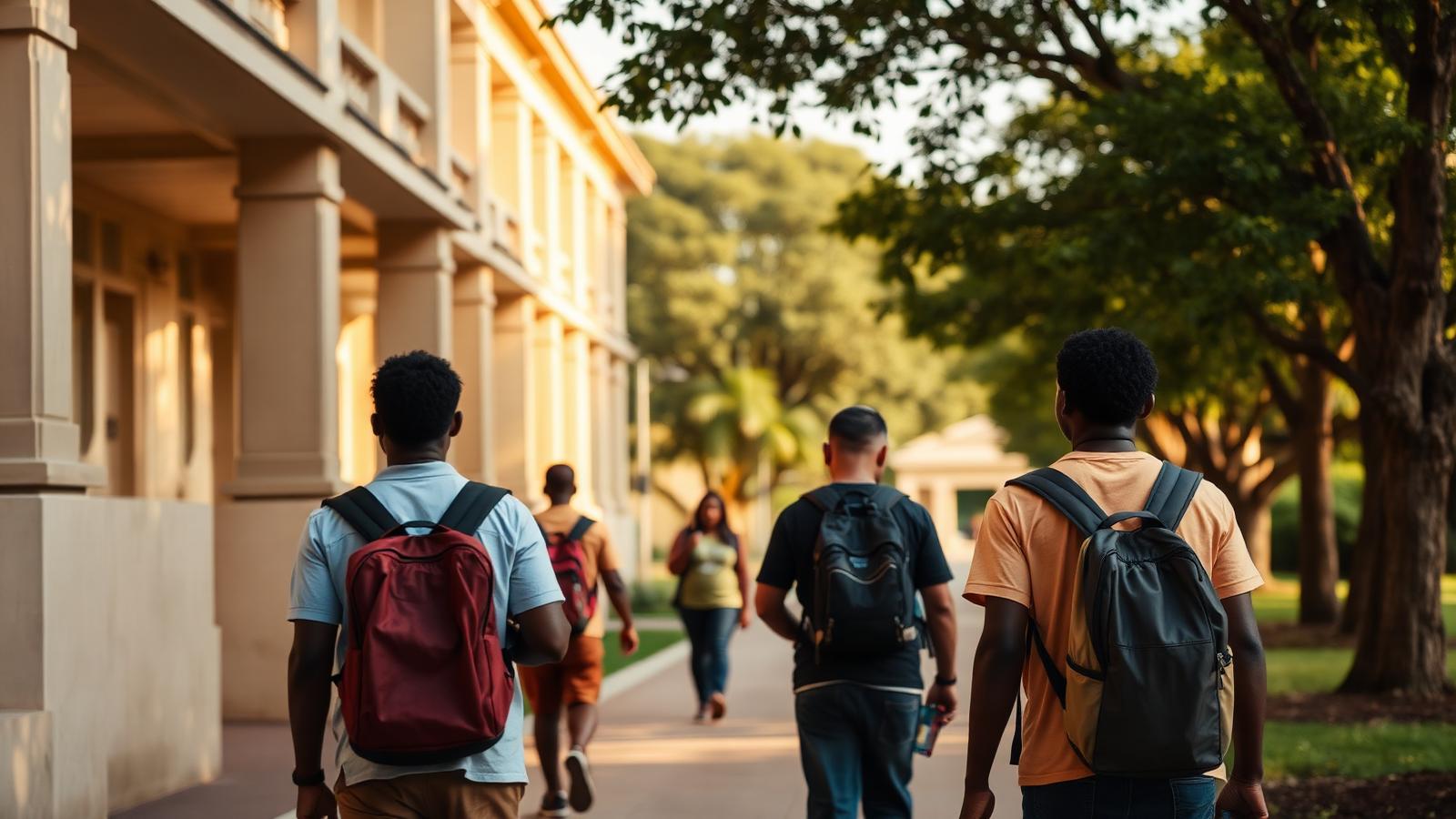 Kenyan university campus